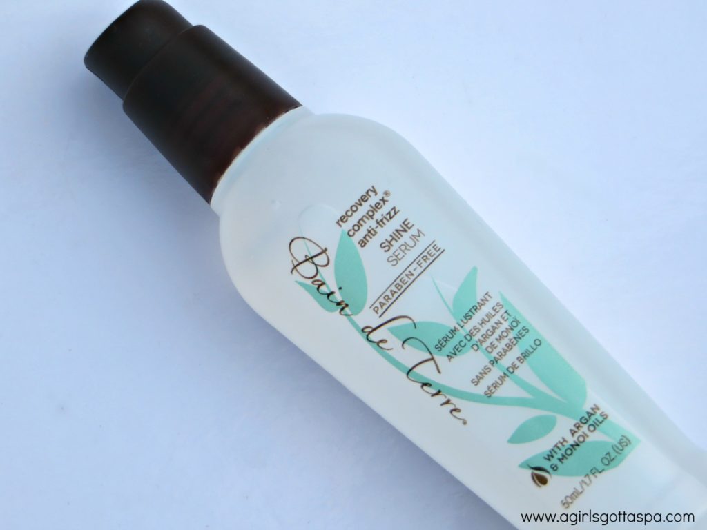 Bain de Terre Shine Serum #review #haircare #antifrizz