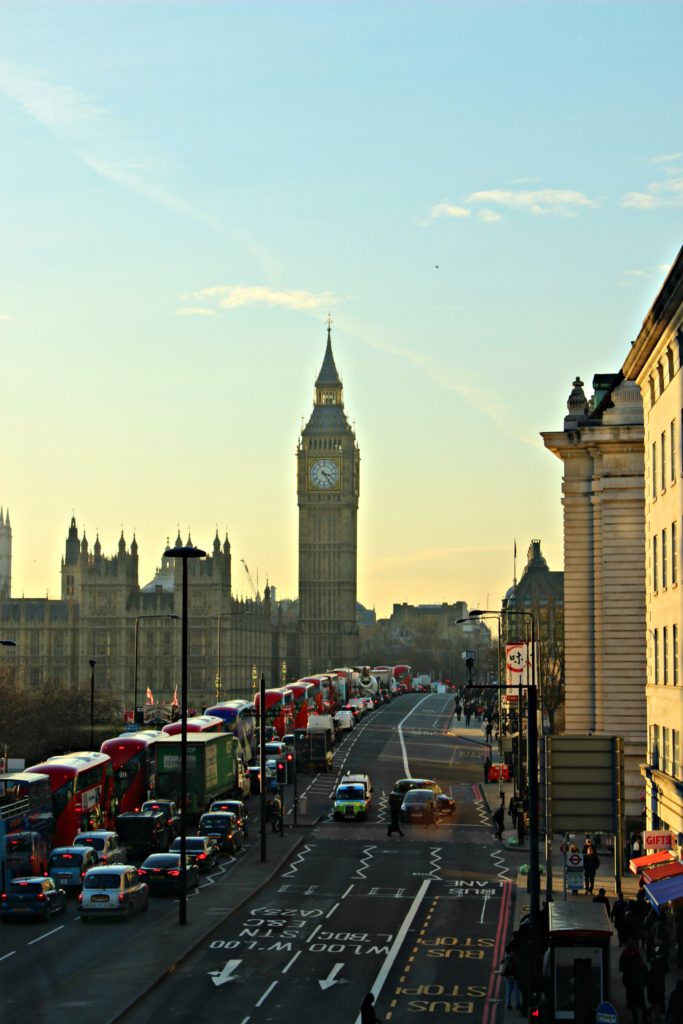 View of Big Ben in London from Norwegian Cruise ship via @agirlsgottaspa