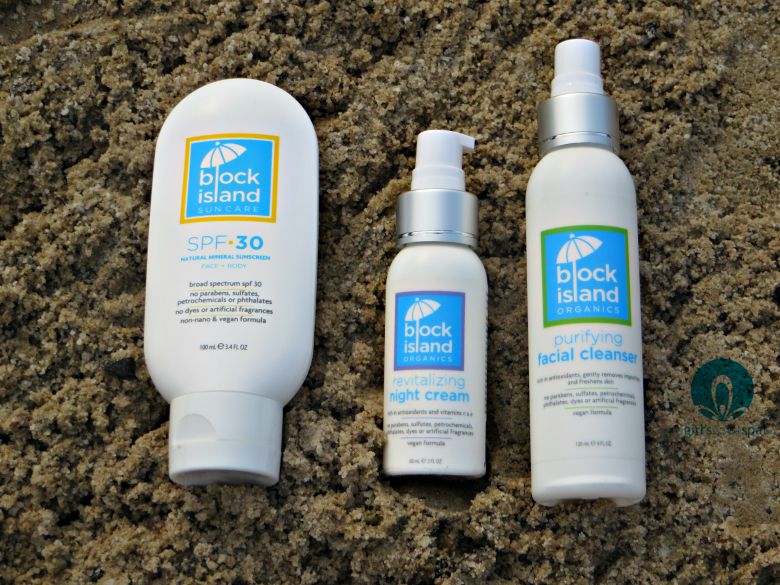 Block Island Organics Skincare review via @agirlsgottaspa