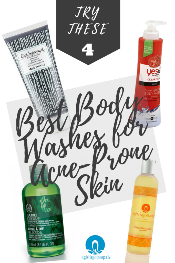 Best body washes for acne prone skin via @agirlsgottaspa 