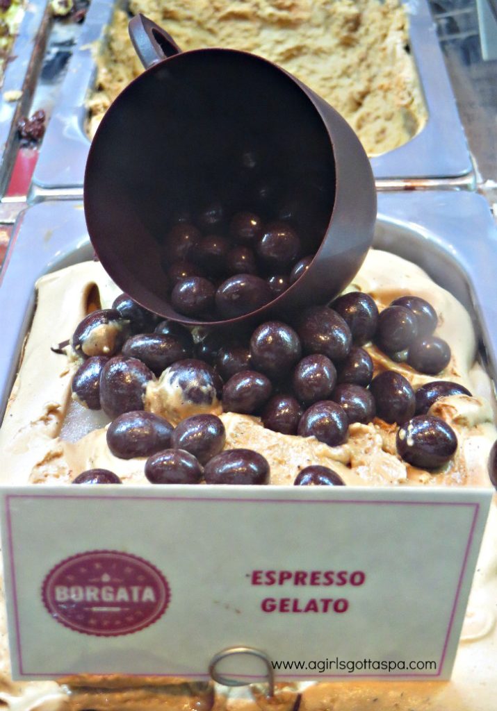 Borgata Atlantic City #DoAC Espresso Gelato at Sweets & Eats