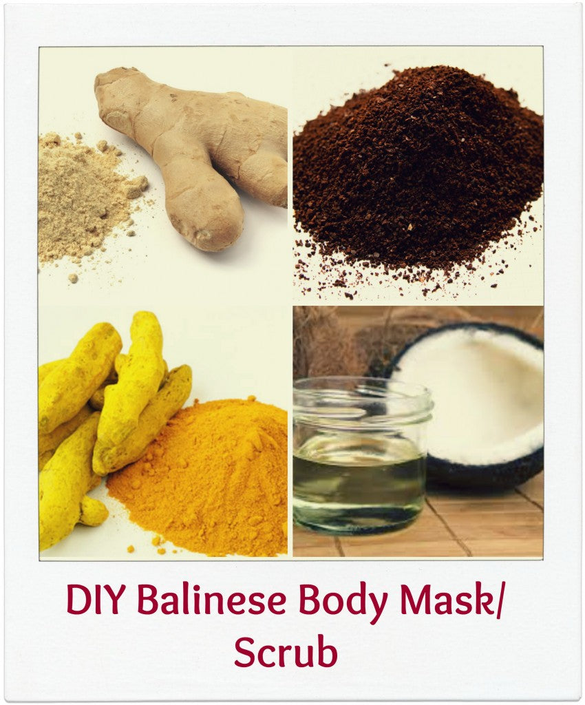 #DIY Body Mask and Scrub - Balinese inspired! #Bali #Beauty