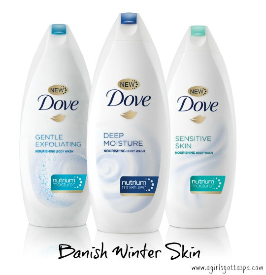 Banish Winter Skin-- Dove Deep Moisture Body Wash
