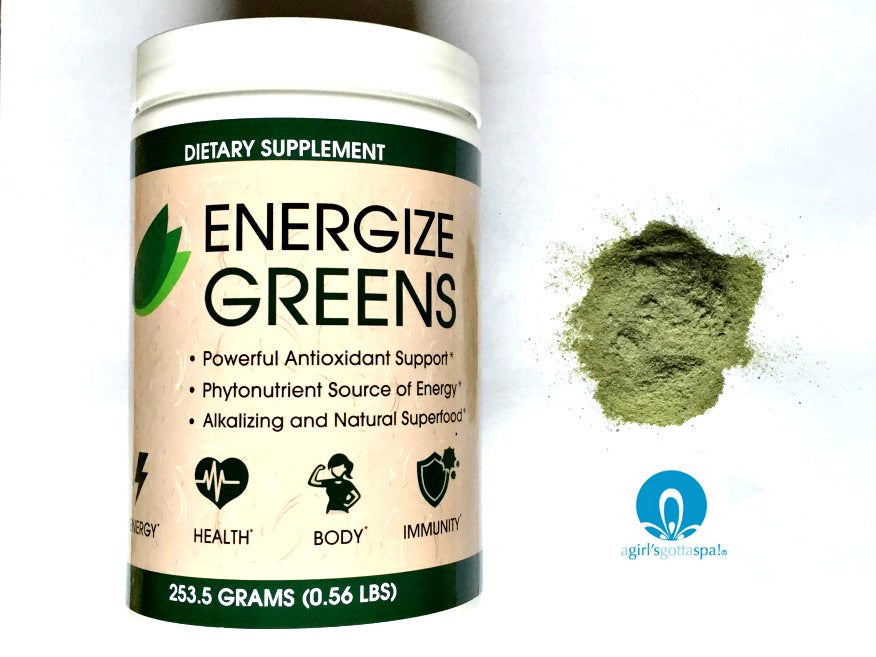 Energize Greens Dietary Supplement review via @agirlsgottaspa #ad