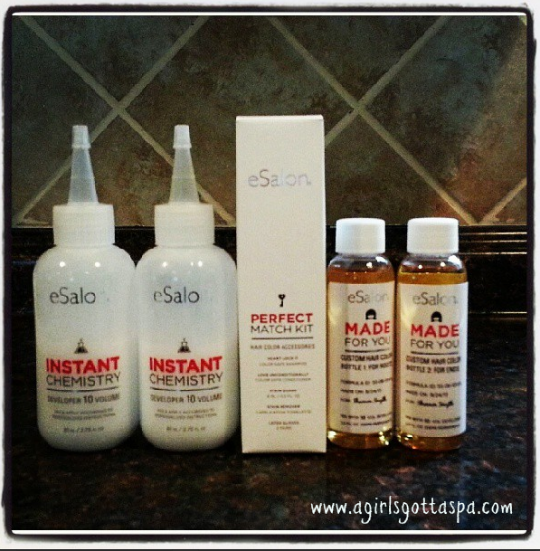 eSalon Home Hair Coloring Kit