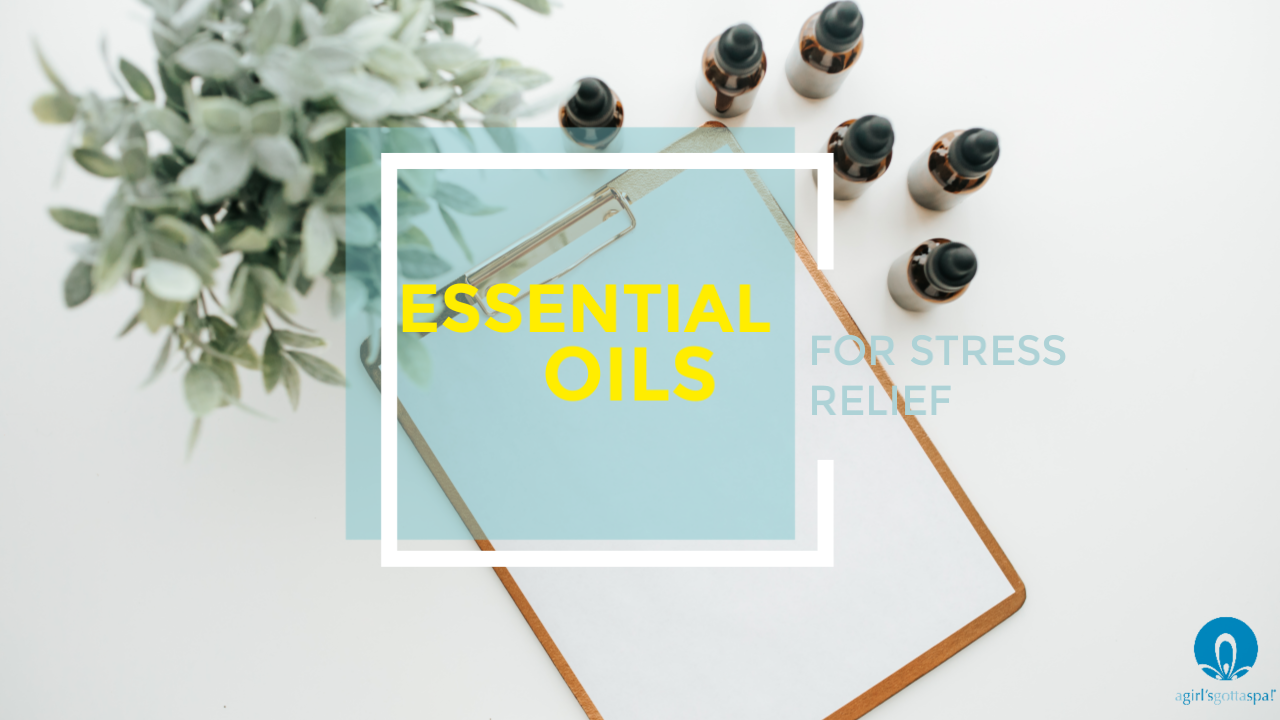 List of essential oils for stress. #essentialoils #stressfree