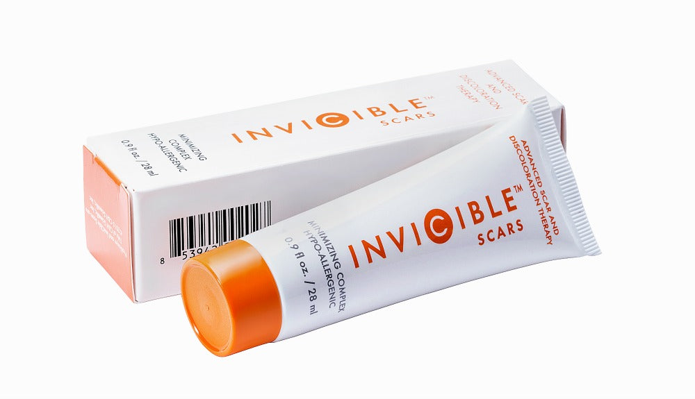 Fade scars and dark spots with @inviciblescars