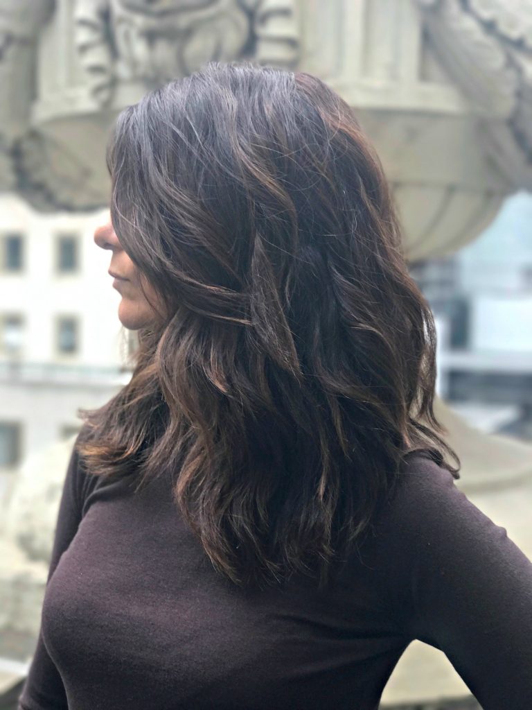 Chocolate hair color for fall via @agirlsgottaspa