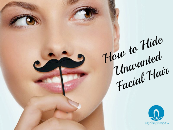 How to Hide Unwanted Facial Hair via @agirlsgottaspa #GoConfidently