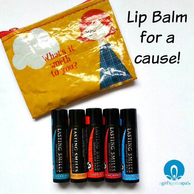 Lasting Smiles Lip Balm contributes to life changing cleft palate surgeries. Story via @agirlsgottaspa #beauty #charity