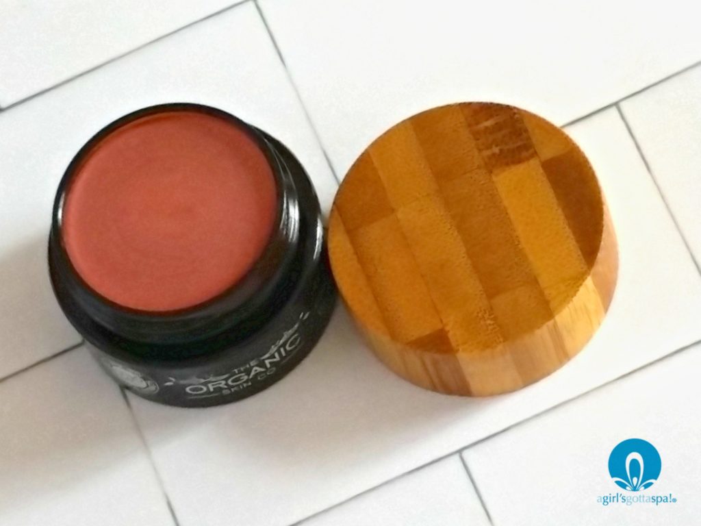 Organic blush from The Organic Skin Co review via @agirlsgottaspa