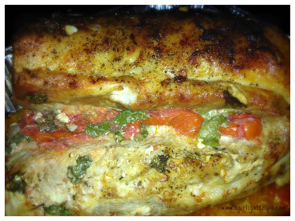 Tomato Herb Stuffed Pork #Recipe #foodie #cooking