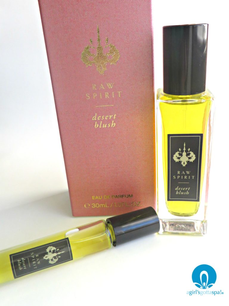 Raw Spirit Desert Blush fragrance review via @agirlsgottaspa