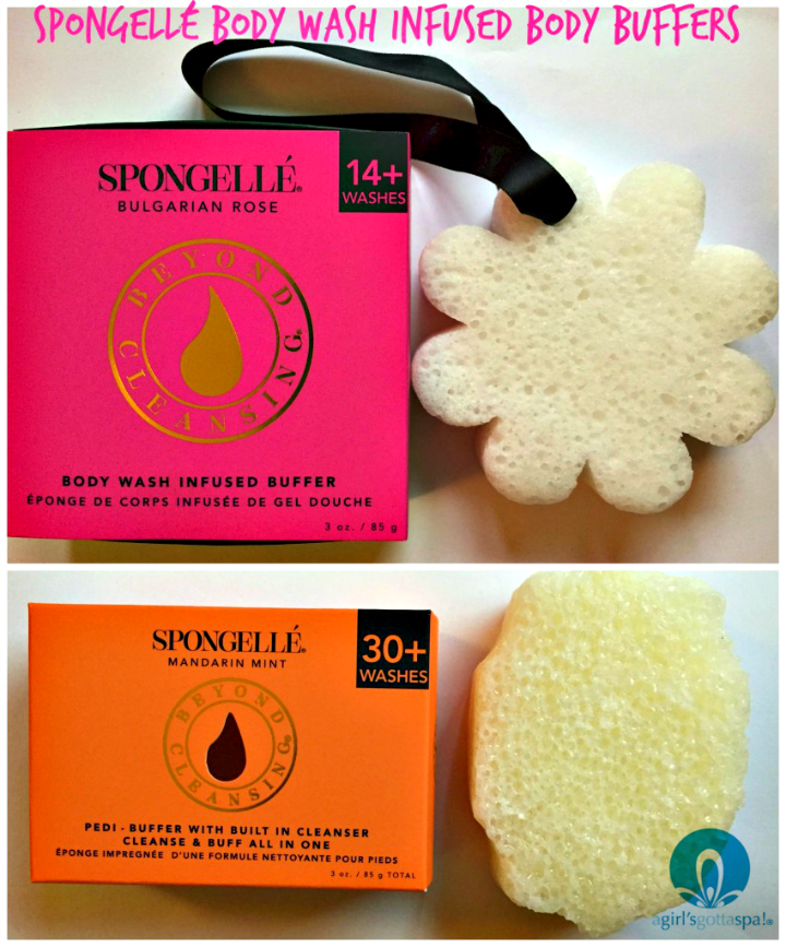 Spongelle Body Wash Infused Buffers review via @agirlsgottaspa