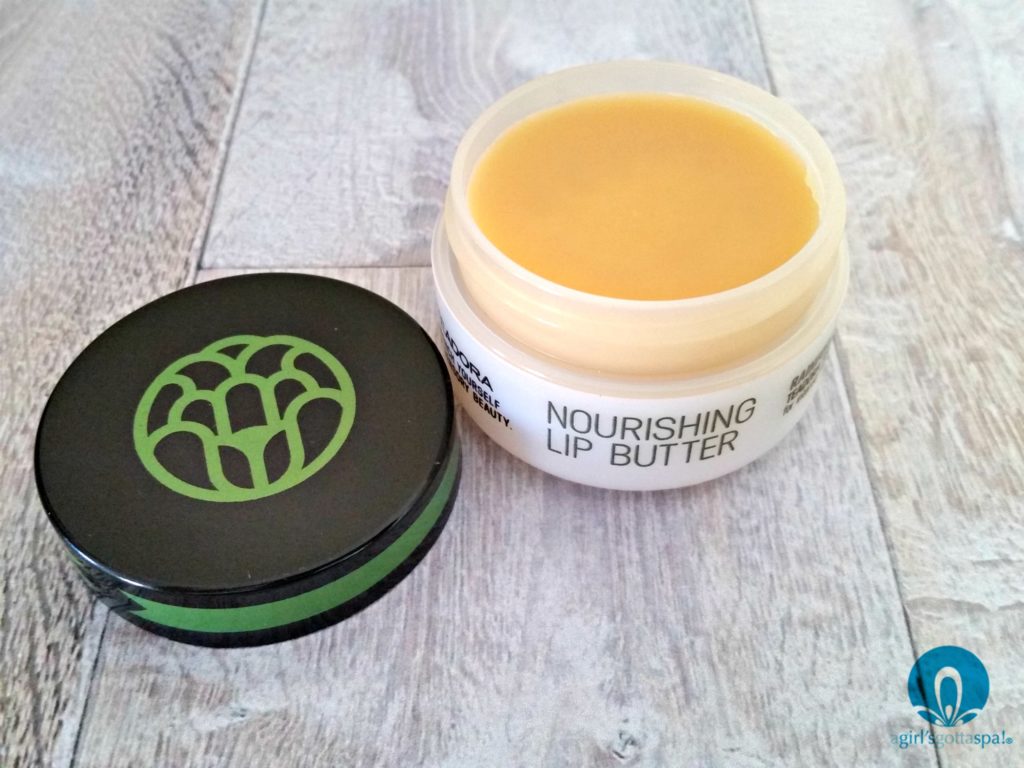 Teadora Nourishing Lip Butter review via @agirlsgottaspa