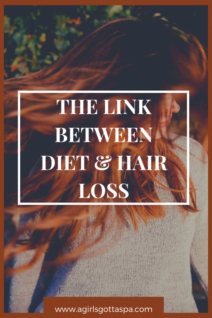 The link between diet and hair loss. #haircare #hairloss