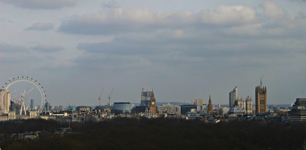 View of London from @fslondon's spa via @agirlsgottaspa