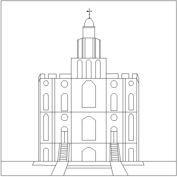 Saint George Utah Temple – Quilt a Temple