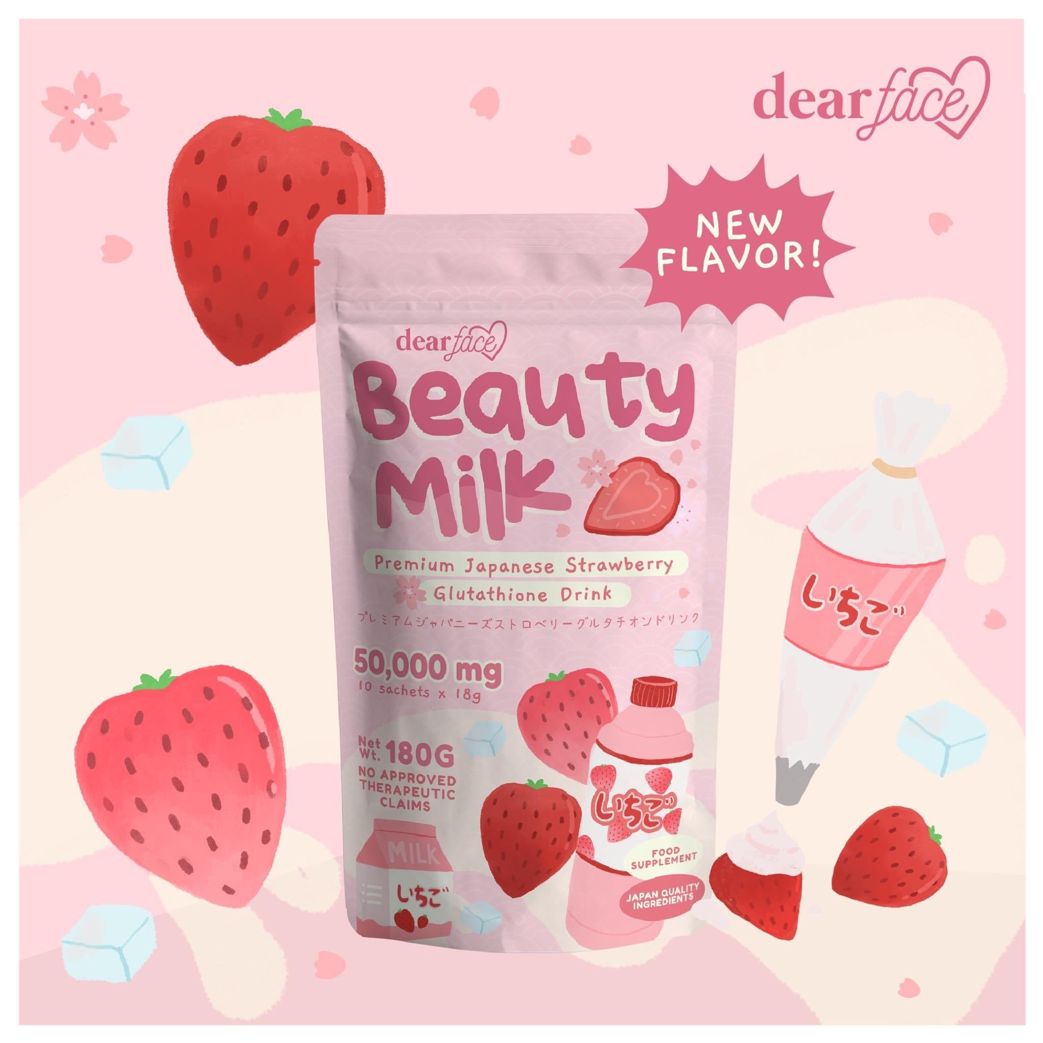 64%OFF!】 SALE Dear Face Beauty Milk Flavors