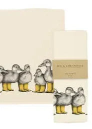 Duck with Boots Tea Towel - BAYLEE BEE