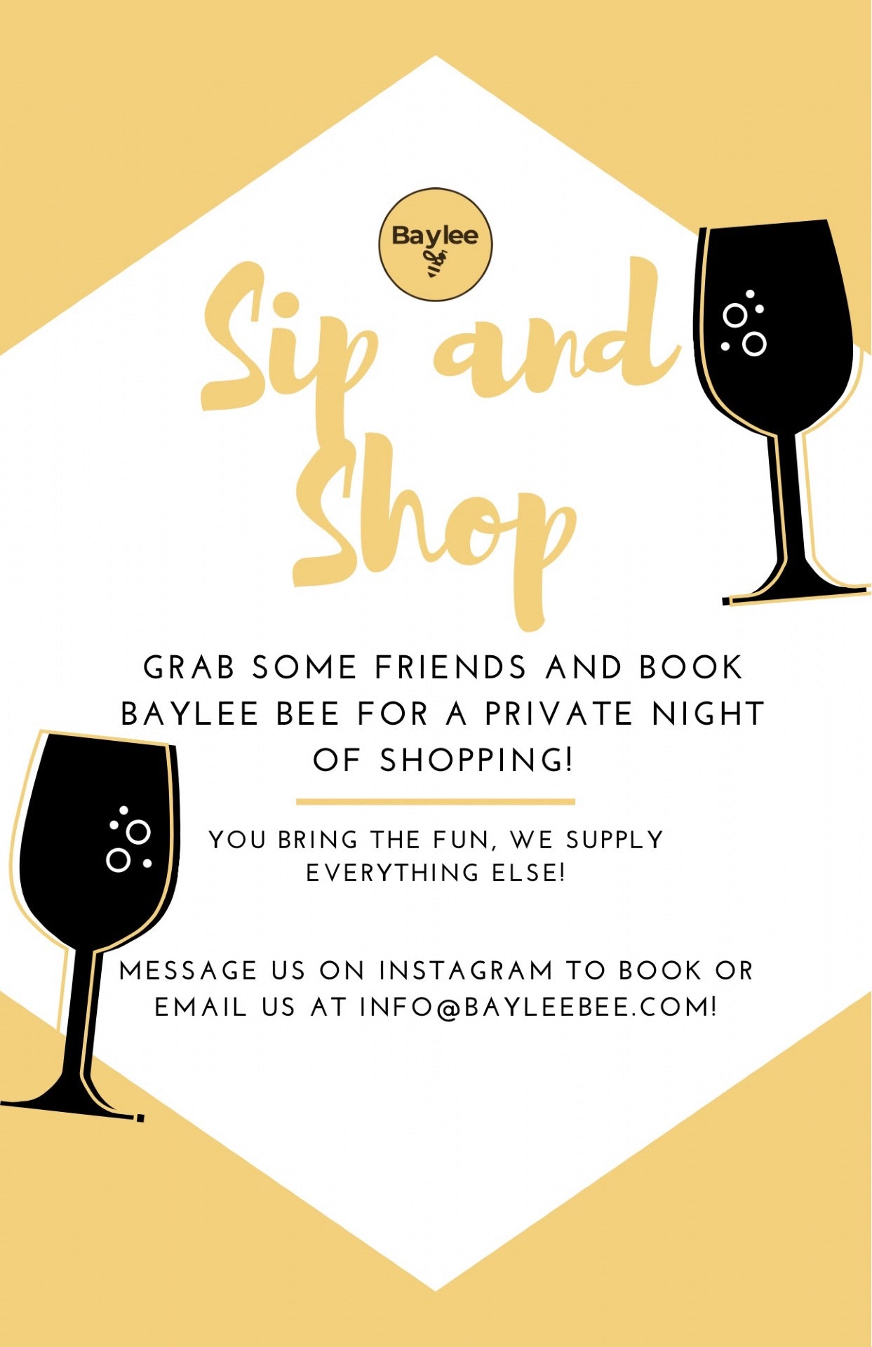Sip and Shop!,