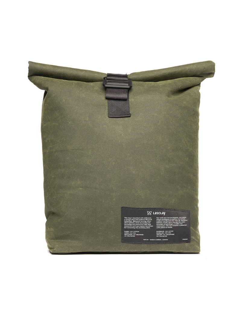 Milkweed insulated tote bag – Lasclay