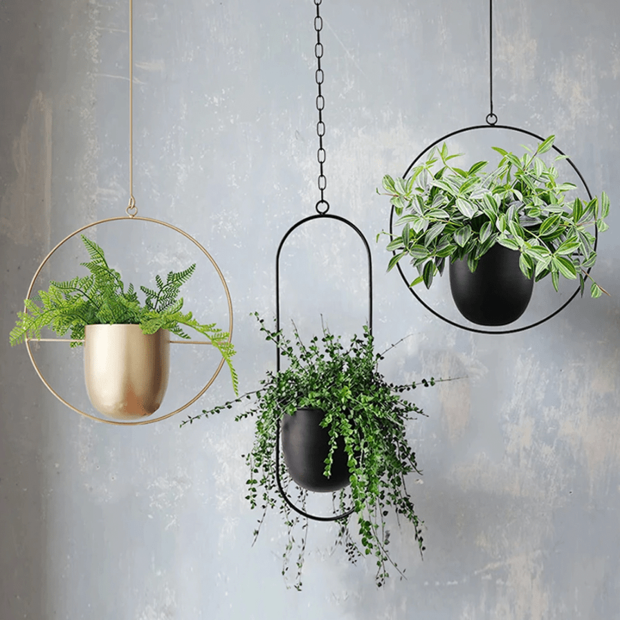 Hanging Planter, Hanging Planters for Indoor and Outdoor Plants, Modern Wall Vase, Christmas Gifts Plant Lovers