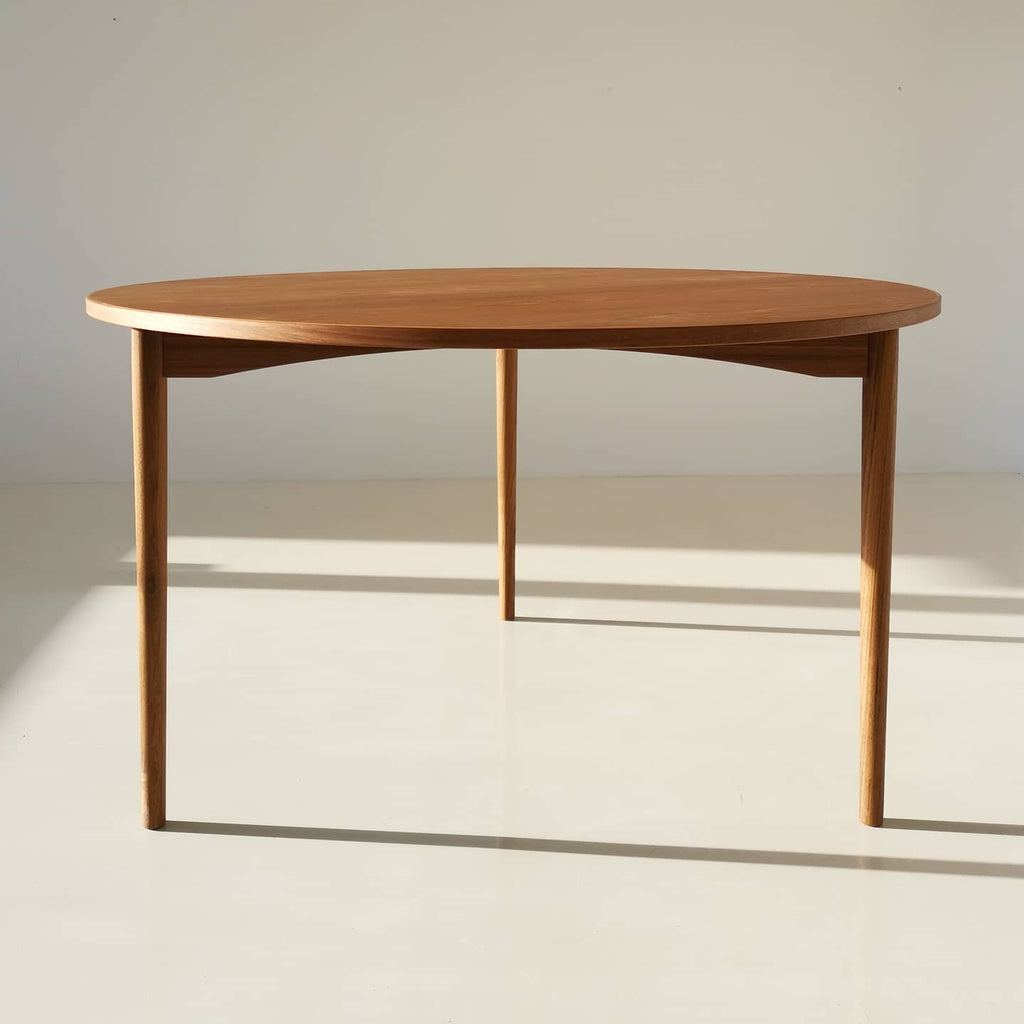 Round table RE10 Teak | Ø128 af Rune Elmegaard