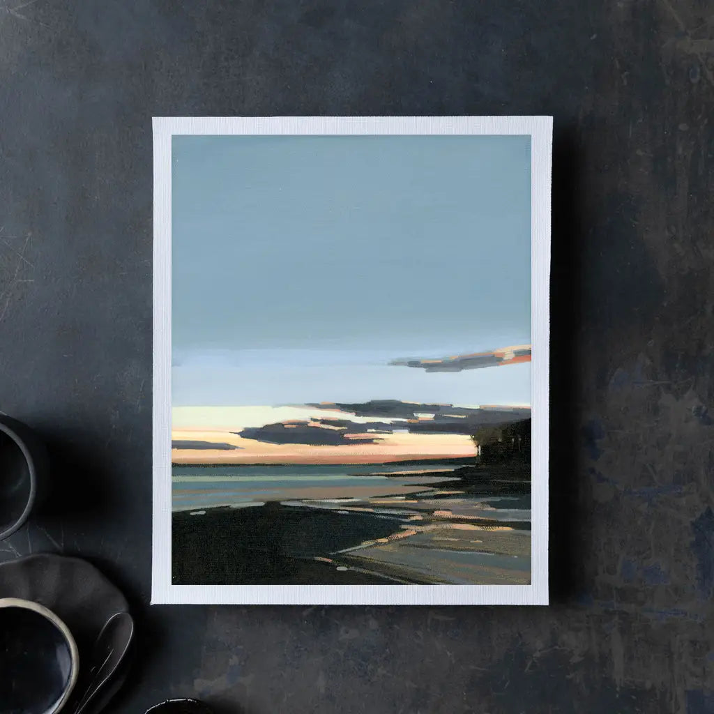 Town Landing | Print on Canvas: 8x10