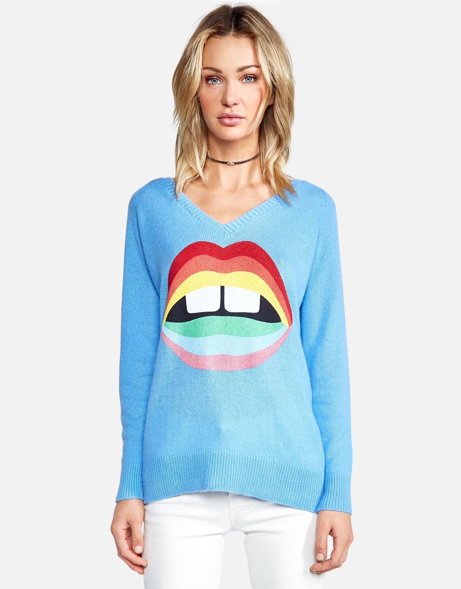 gap rainbow sweater