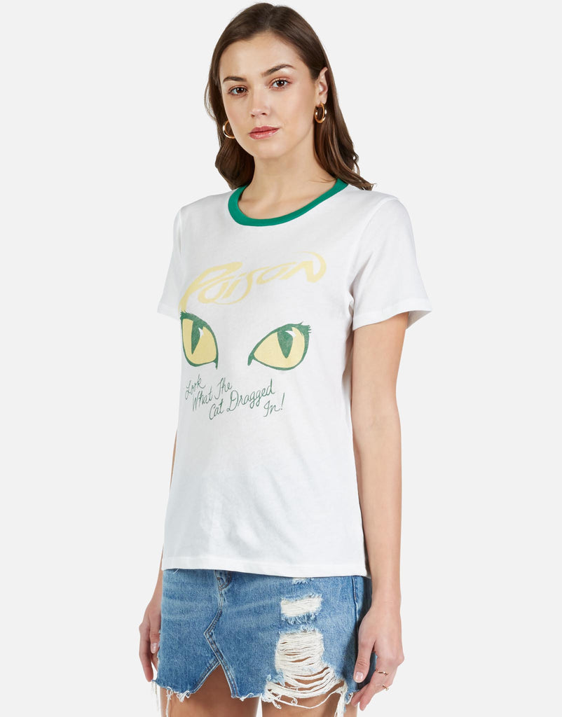 Poison Cat Dragged In S/S Vintage Tee | Sienna by Lauren Moshi