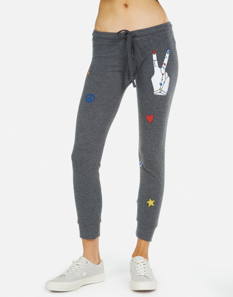 Download Women's Drop Crotch Sweatpants, Long Pants, Printed Leggings