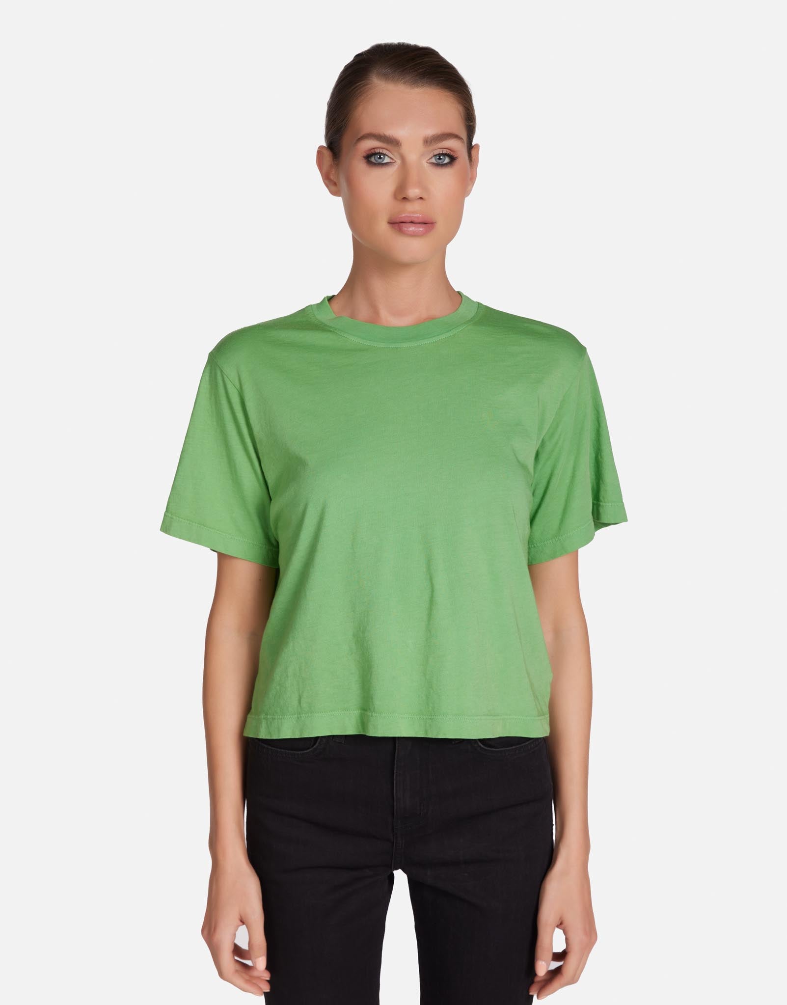 Hester Oversized Tee Pear Green - Pear Green M