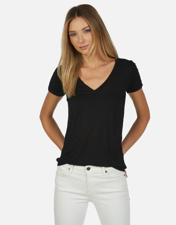 Michael Lauren Short Sleeve T-Shirts for Women | Made in Los Angeles