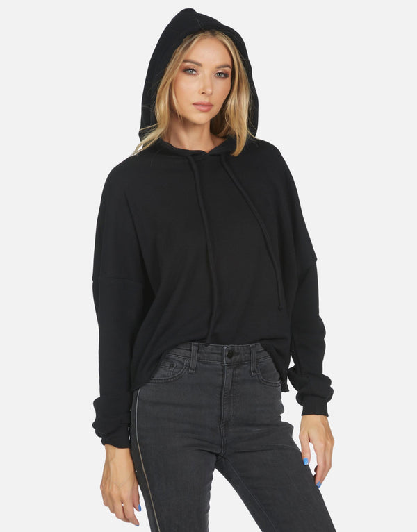 Black Wonder Woman ladies Crop hooded sweatshirt – MKUU HARLEM GENERAL STORE