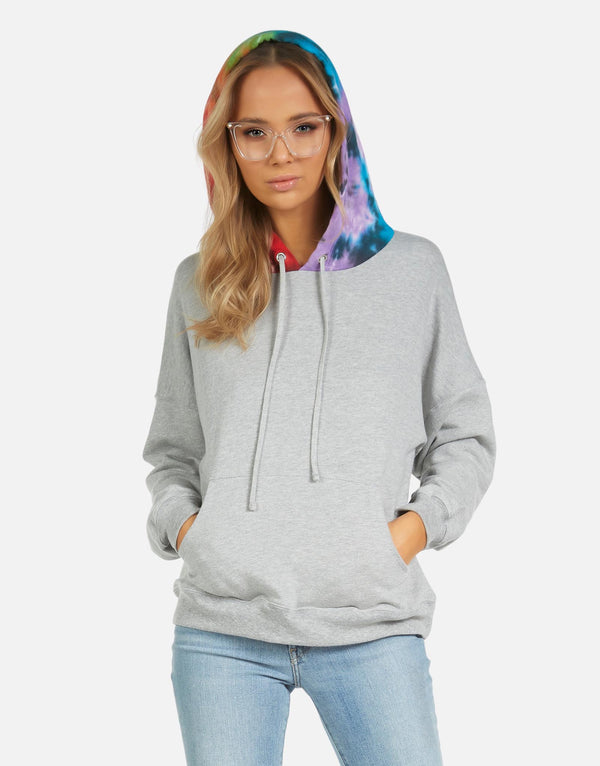 Brayden LE Lavender Hoodie Dress – Michael Lauren