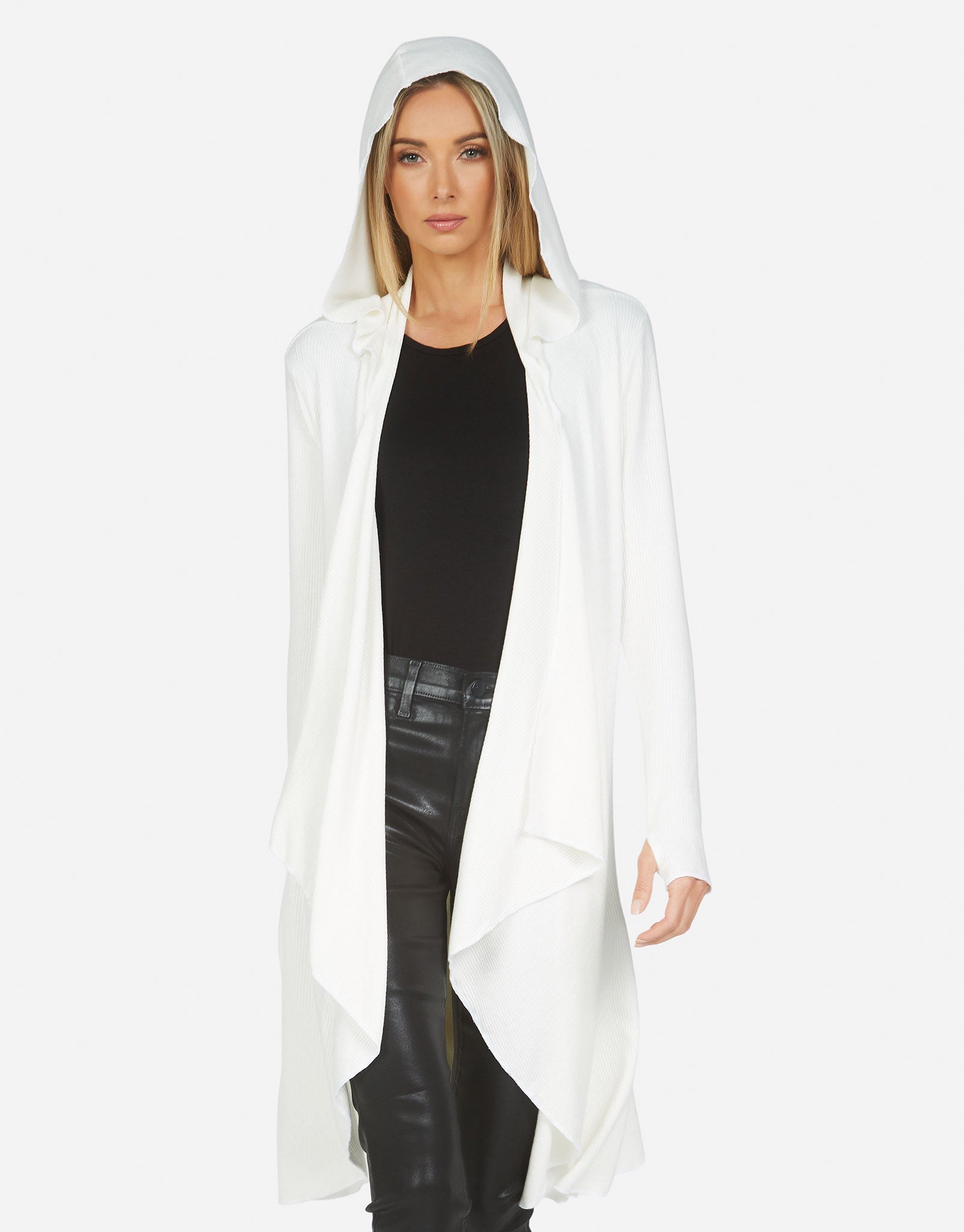 Martel LE Hoodie Cardigan - Ivory XS