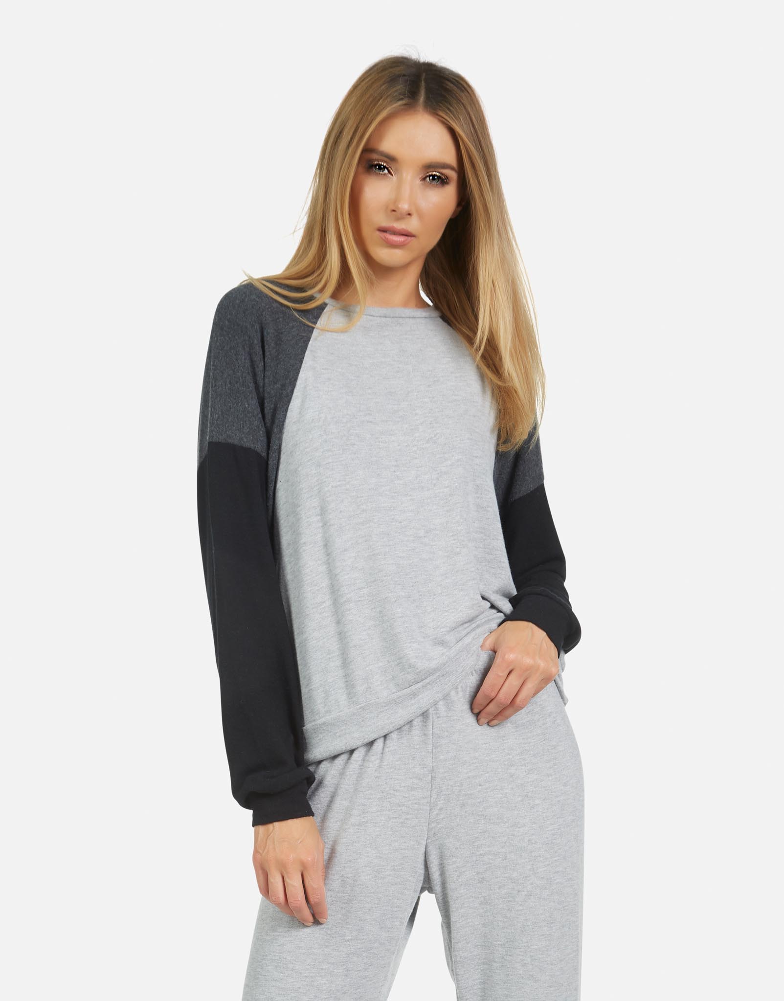 Kudo LE Classic Pullover - Heather Grey/Heather Black/Black XS