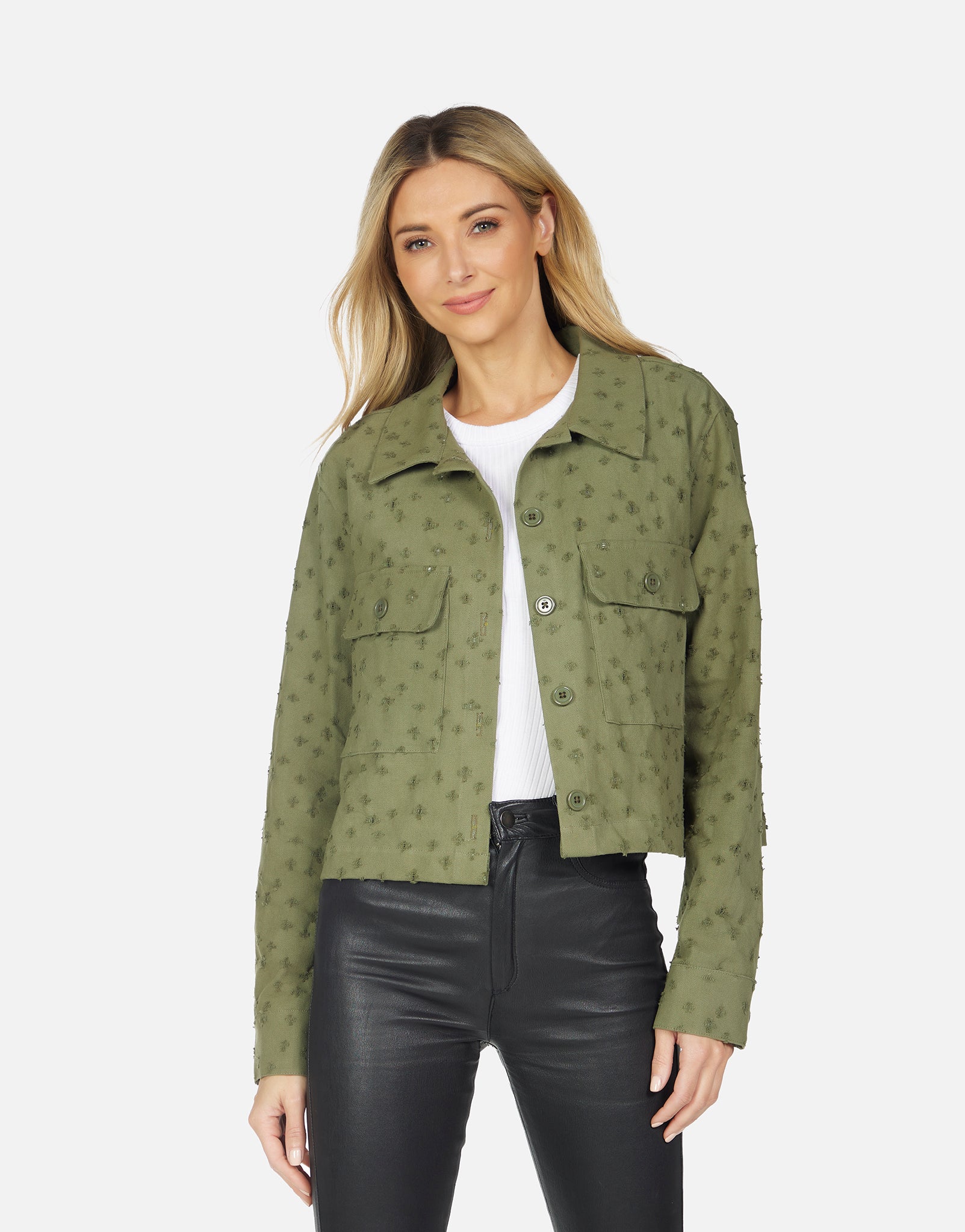 Dodge Oversized Cargo Jacket - Military S