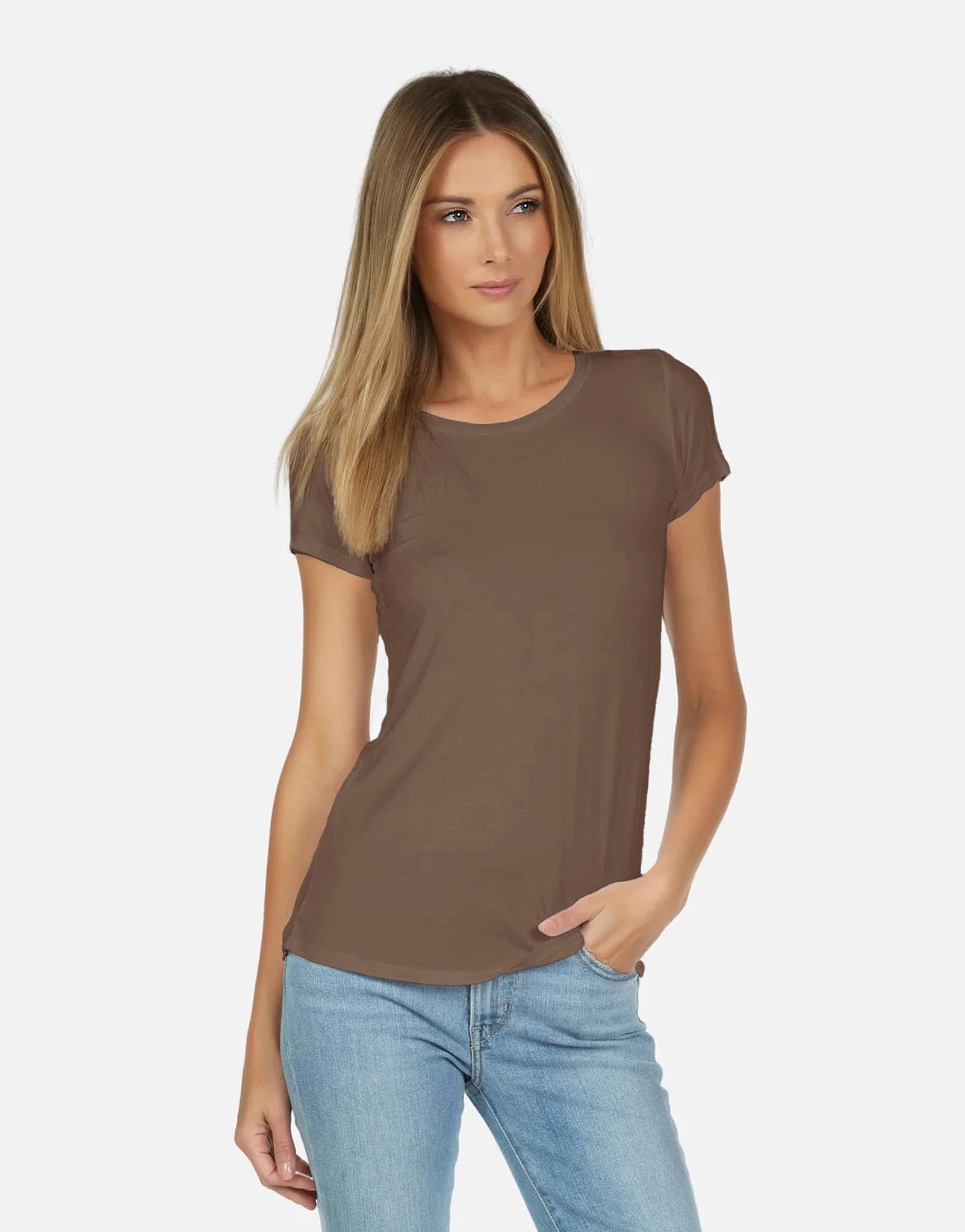 Tucker Core Fitted Tee - Brownie S