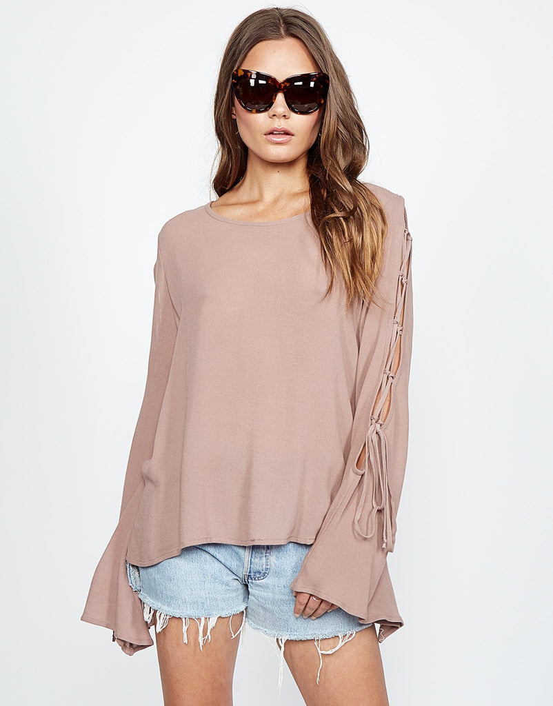 Michael Lauren Solomon L/S Fitted Tee w/Elbow Slits & Thumbhole ...