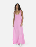 Cotton Spaghetti Strap Maxi Dress