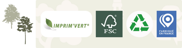 carte de visite écologique recyclée imprim vert
