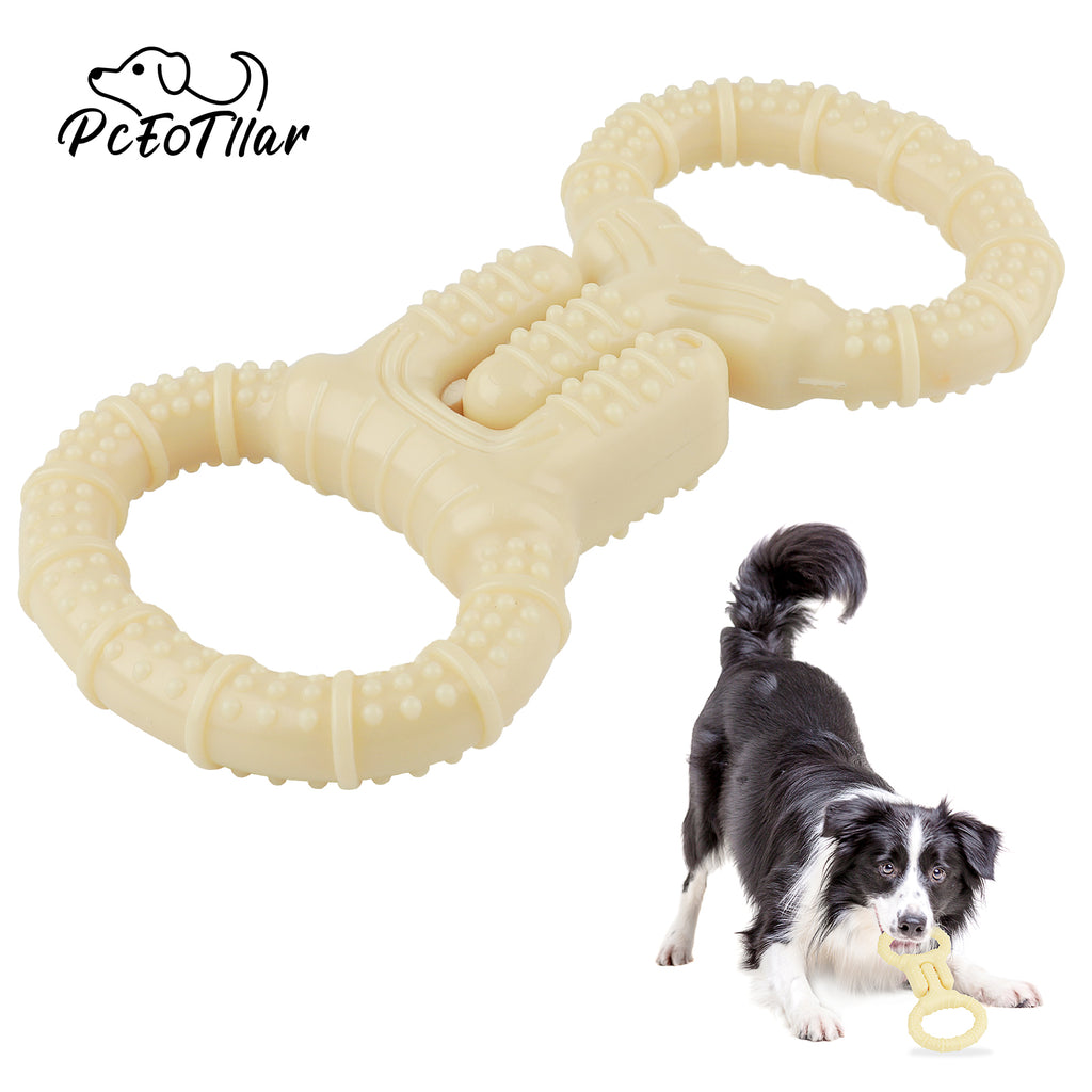 PcEoTllar Ice Cream Shape Dog Chew Toy, Fun Interactive Food