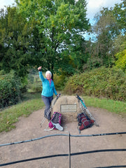 Avril on Offa's Dyke