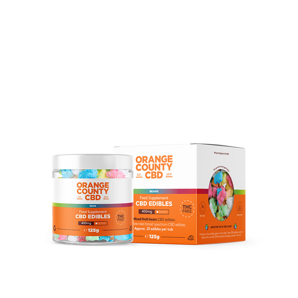 CBD Gummy Bears (Small Tub) - Orange County CBD product image