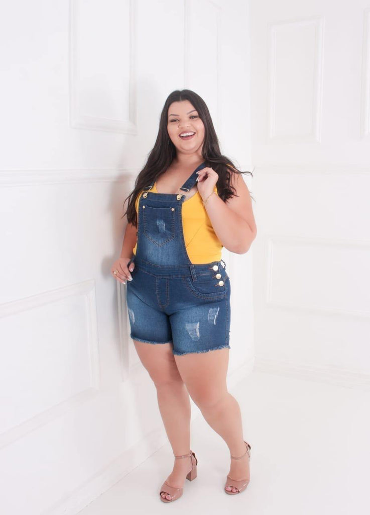 jardineira plus size