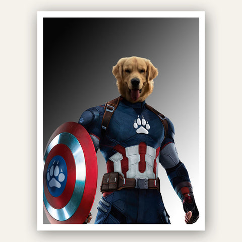 Superheroes Pet Portrait