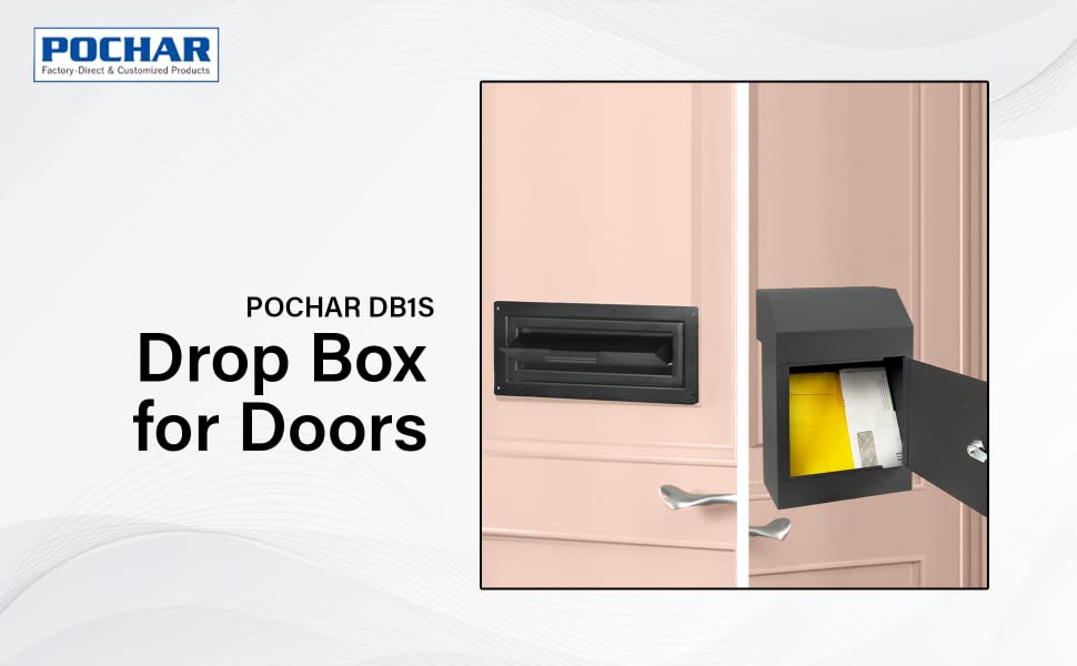 POCHAR-DB1S-D1AH-Through-the-Door-Drop-Box-Dropbox-for-Doors