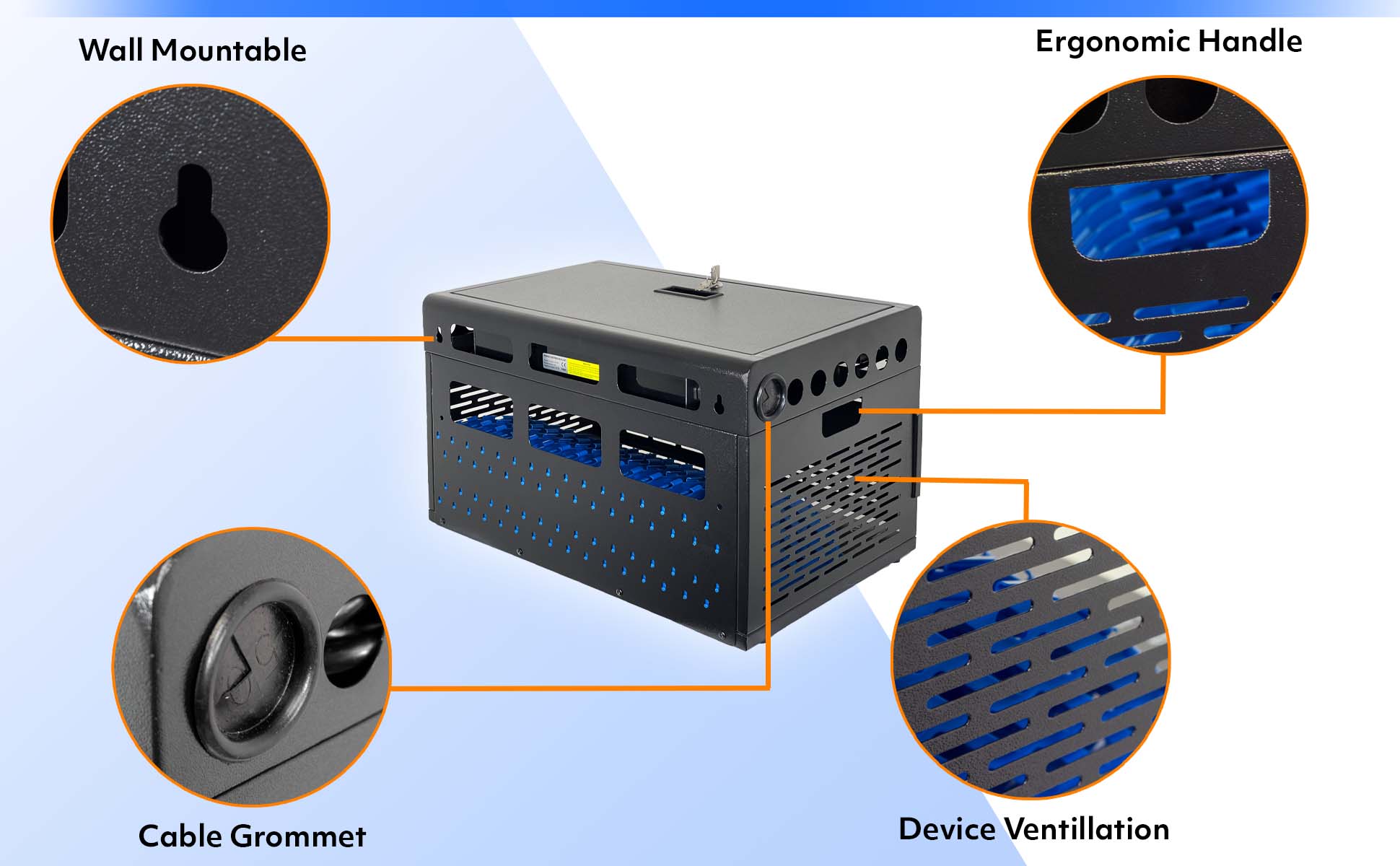 POCHAR-C16DH-Chromebook-Charging-Station-with-Lock-Charging-Cabinet-for-16-Chromebook